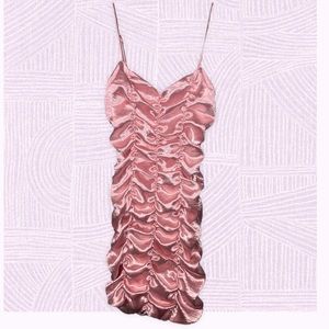 Urban Outfitters Iris Ruched Mini Dress